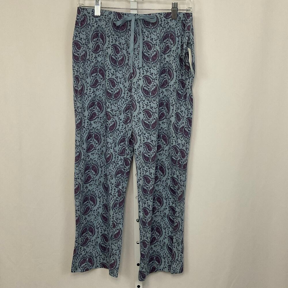 Women’s Blue Paisley Pajama Set Size XS - Picture 6 of 9